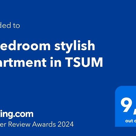 1 Bedroom Stylish Apartment In Tsum Tashkent Ngoại thất bức ảnh